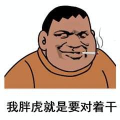 我胖虎就是要对着干