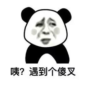 咦？遇到个傻叉