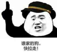 谁家的狗快拉走